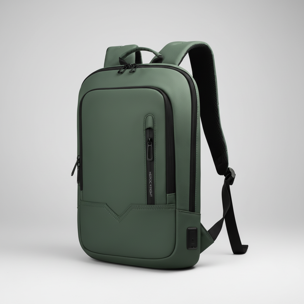 Camp Basel | Schieferfarbener Laptop Rucksack für Herren 9