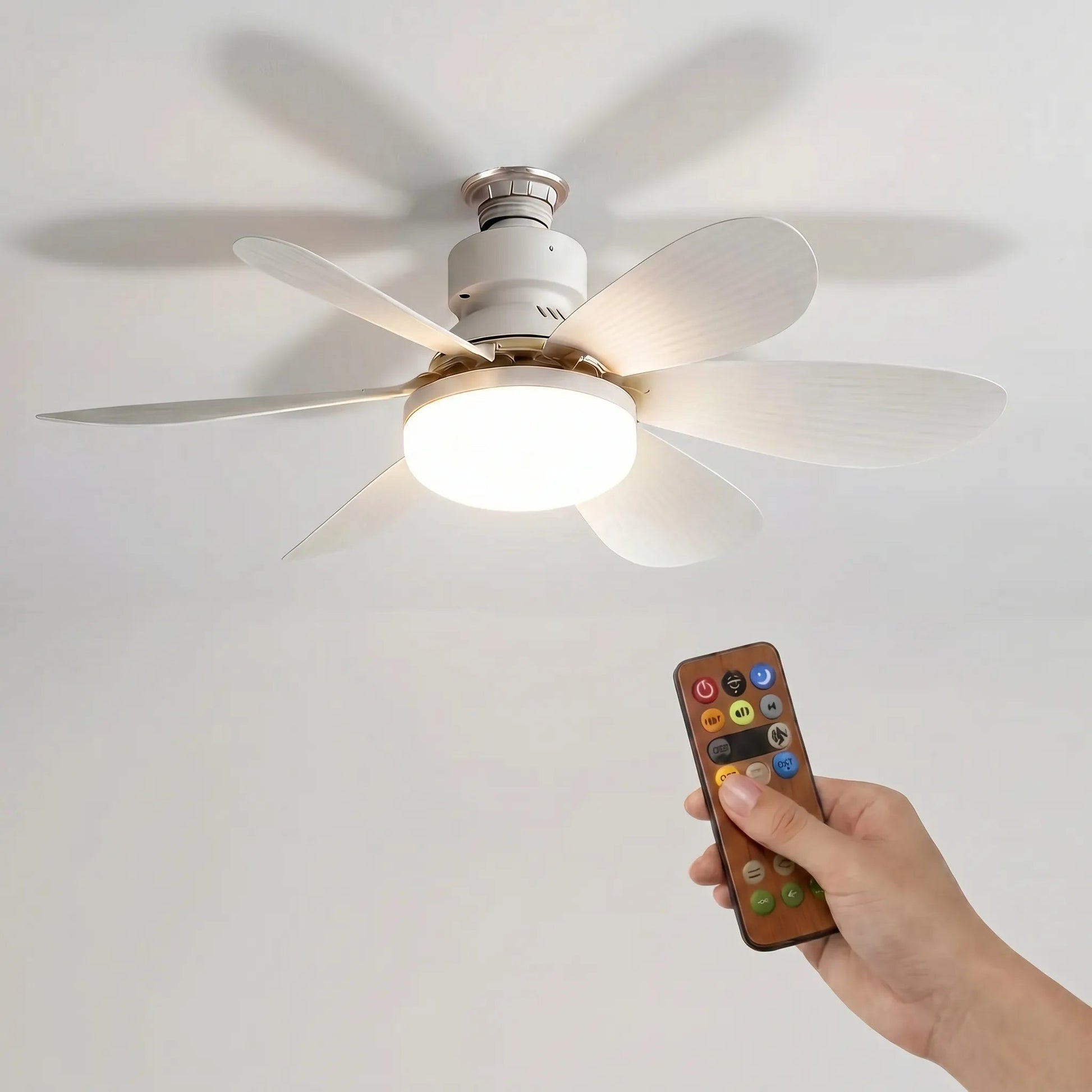 Aeroluxe | Einschraubbarer Deckenventilator mit LED 1
