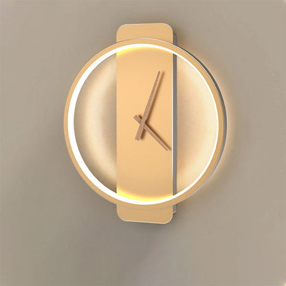 AuraTime | Moderne Minimalistische Wanduhr mit LED 9