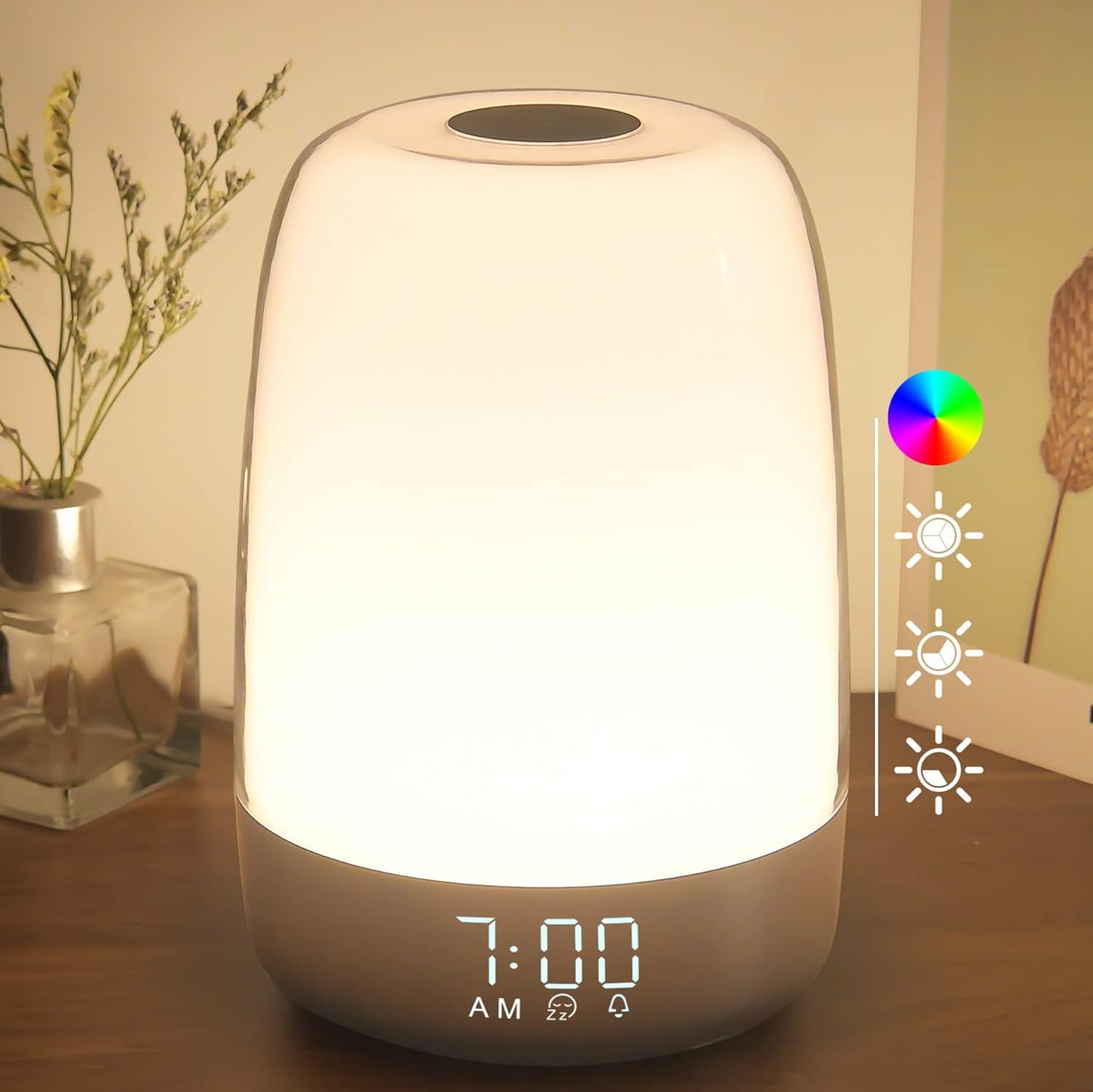 Aurora-Wecklicht | USB-C Wiederaufladbar 0