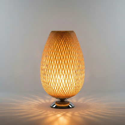 BambooLight | Vintage Tischlampe aus Bambus