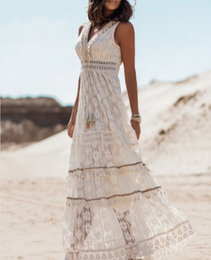 Boho Maxikleid für Damen | Elegantes Sommerkleid 2