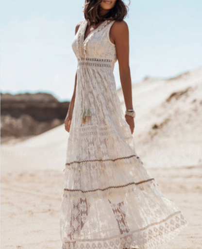 Boho Maxikleid für Damen | Elegantes Sommerkleid 2