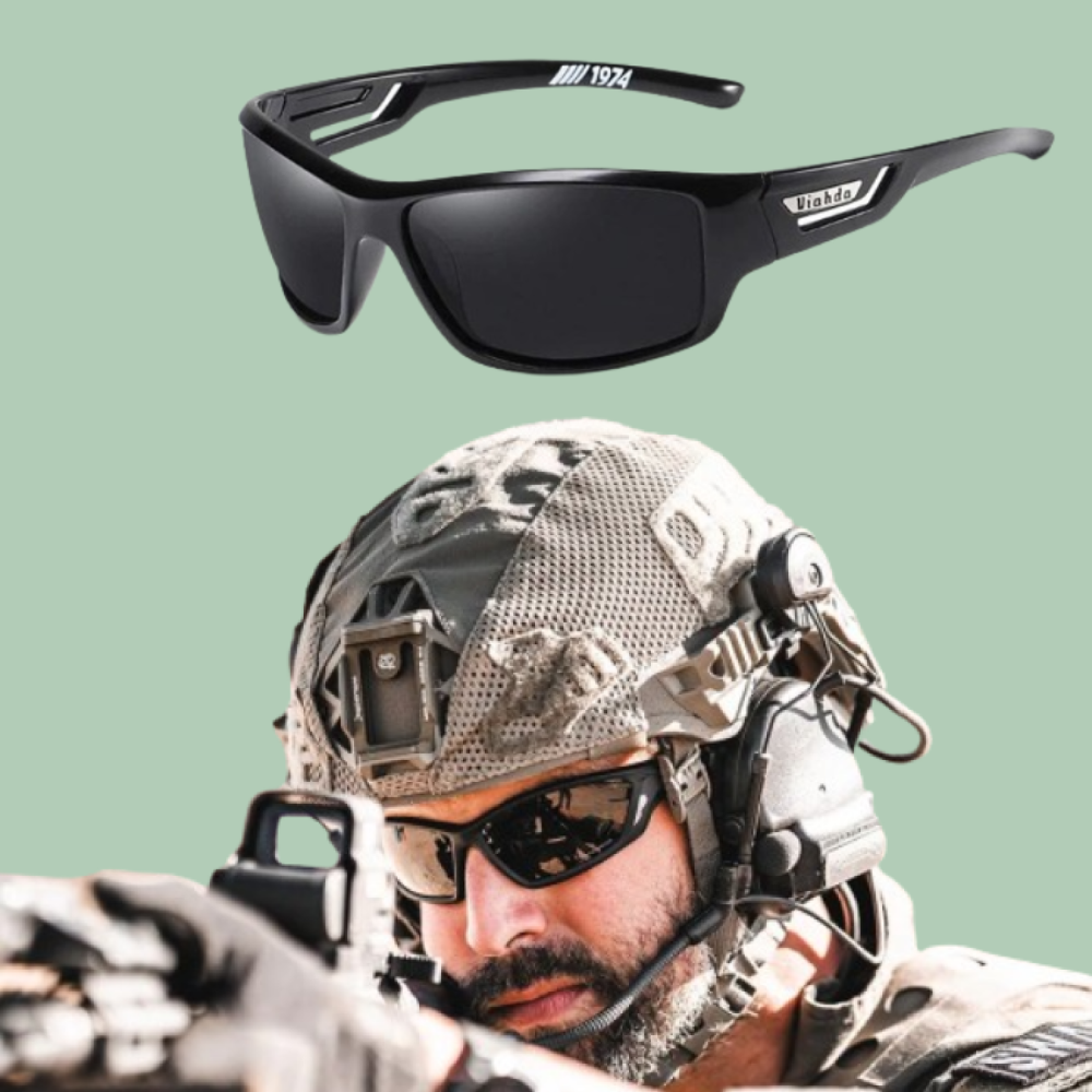 Brehn | Militärsonnenbrille UV 400 für Outdoor-Aktivitäten 0