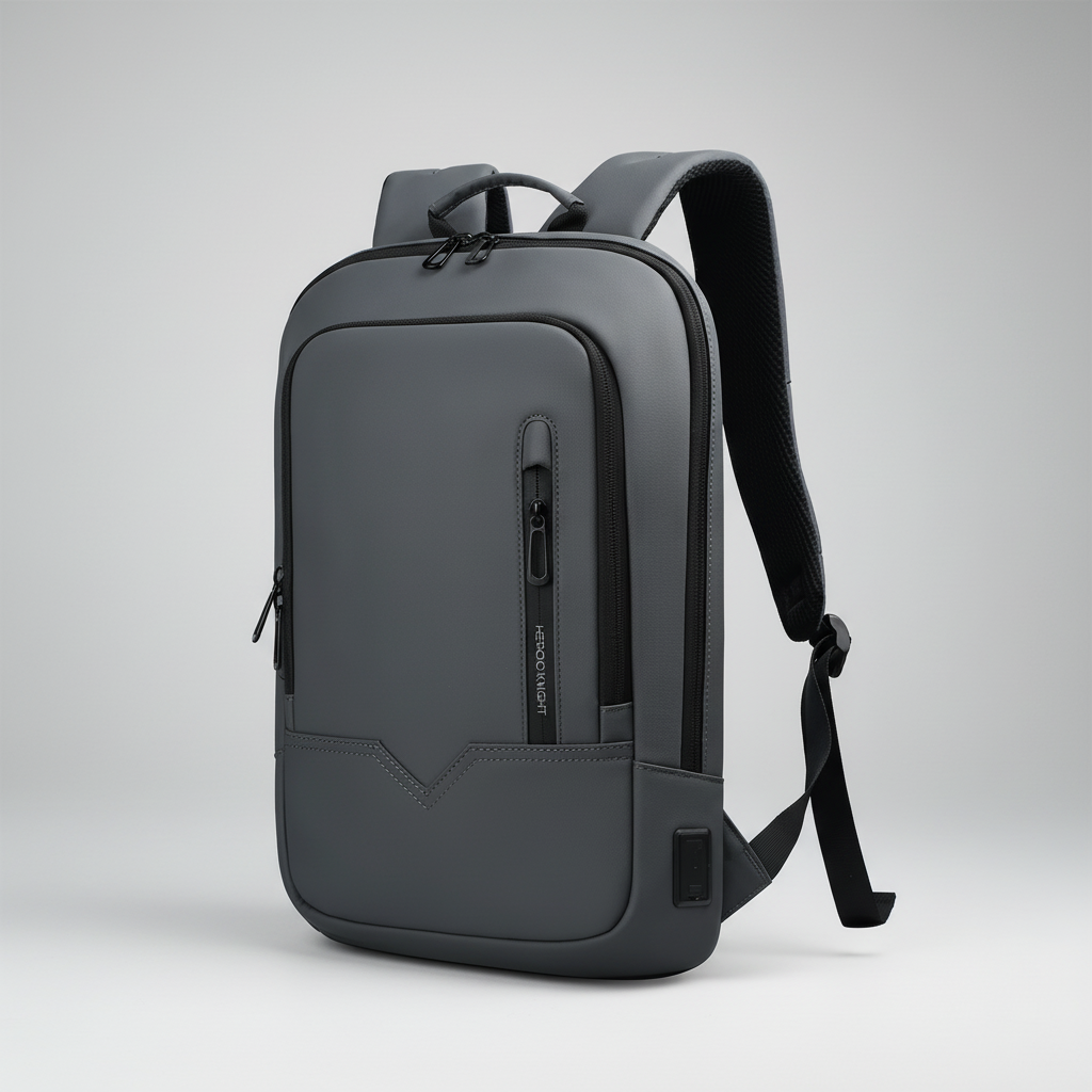 Camp Basel | Schieferfarbener Laptop Rucksack für Herren 8
