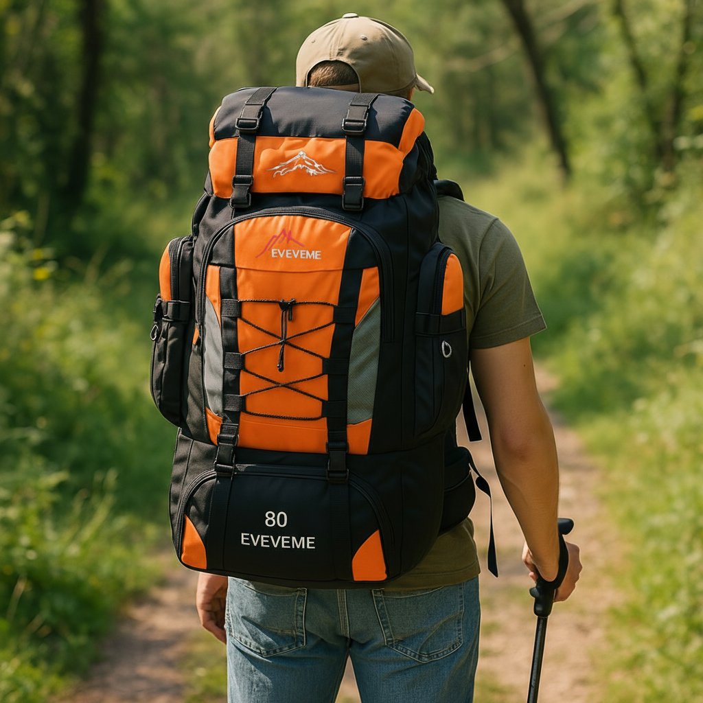 Camp Basel | Trekking Rucksack 80L Wasserabweisend Unisex 1