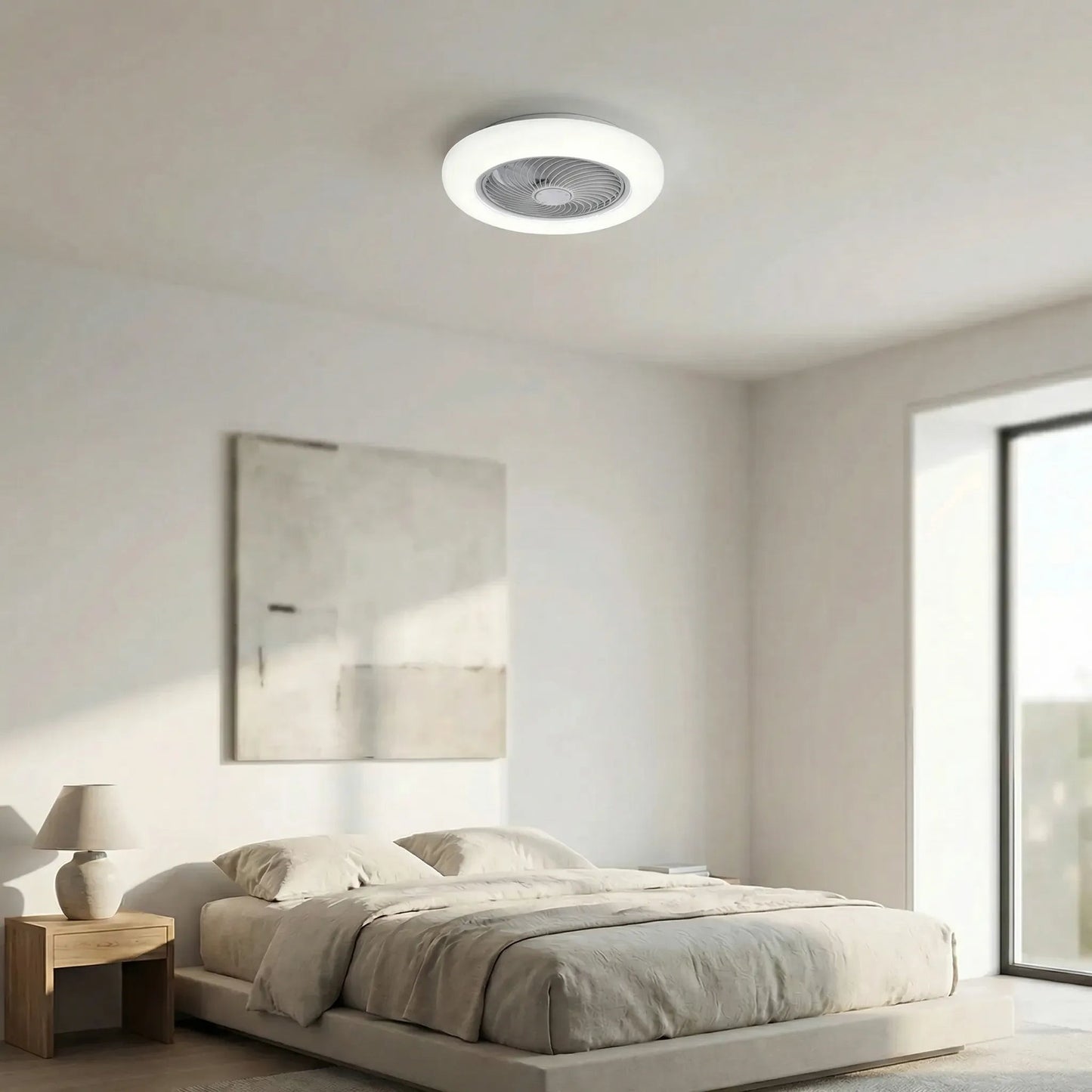 Ceilavex | Unterputz-Deckenventilator mit Beleuchtung 1