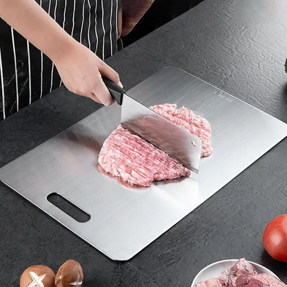 ChefSteel | Edelstahl-Schneidebrett für die Küche 4