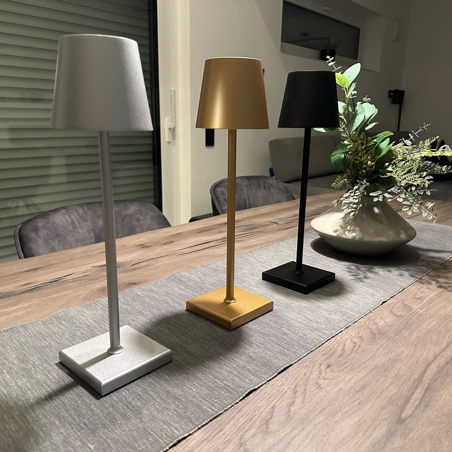 ClassicLume | Kabellose Tischlampe mit modernem Design 2