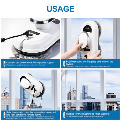 CleanBot | Fensterputzroboter mit Fernbedienung 2