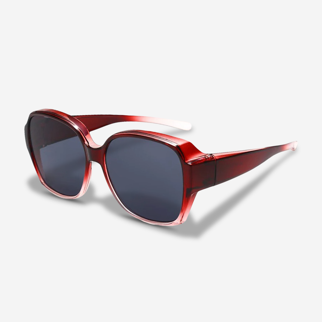 Damen Fit-Over Sonnenbrille | Komfortabler Schutz für Brillenträger 15