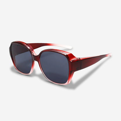 Damen Fit-Over Sonnenbrille | Komfortabler Schutz für Brillenträger 15