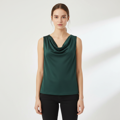 Damen Jersey Tanktop aus Seide | Elegantes Sommeroberteil 5