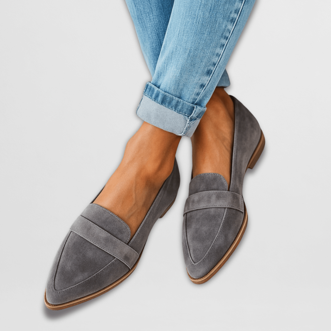 Damen Slipper | Weiches Wildleder für den Alltag 1