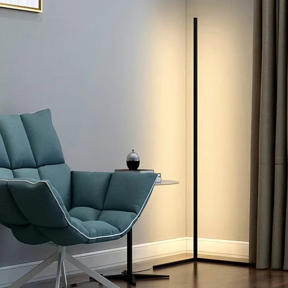 Dimmbare LED-Stehlampe | Ecklicht für stimmungsvolles Ambiente 0