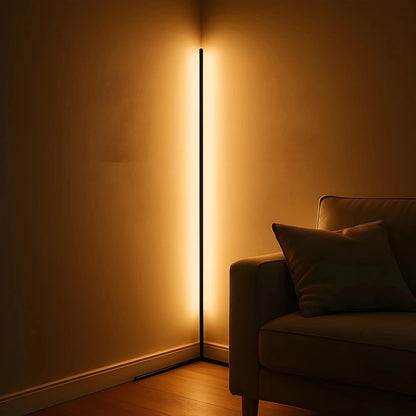Dimmbare LED-Stehlampe | Ecklicht für stimmungsvolles Ambiente 2