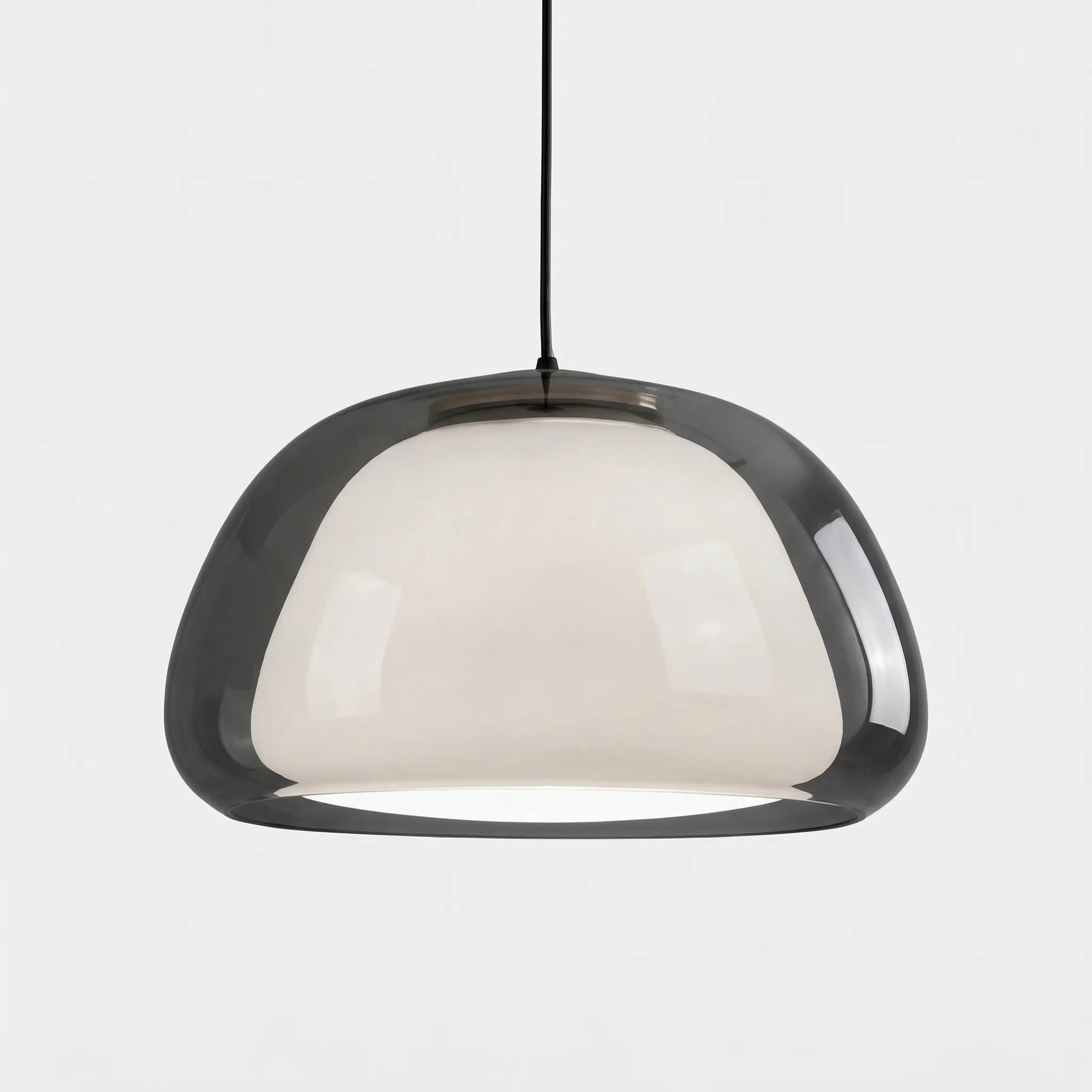 Dombrix | Kuppelförmige Pendelleuchte aus Glas 0