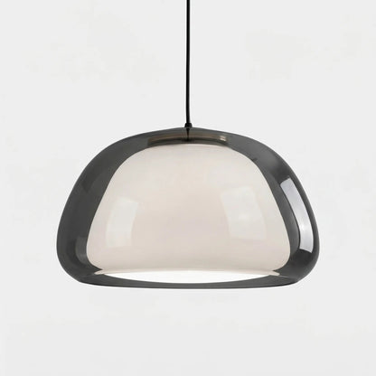 Dombrix | Kuppelförmige Pendelleuchte aus Glas 0