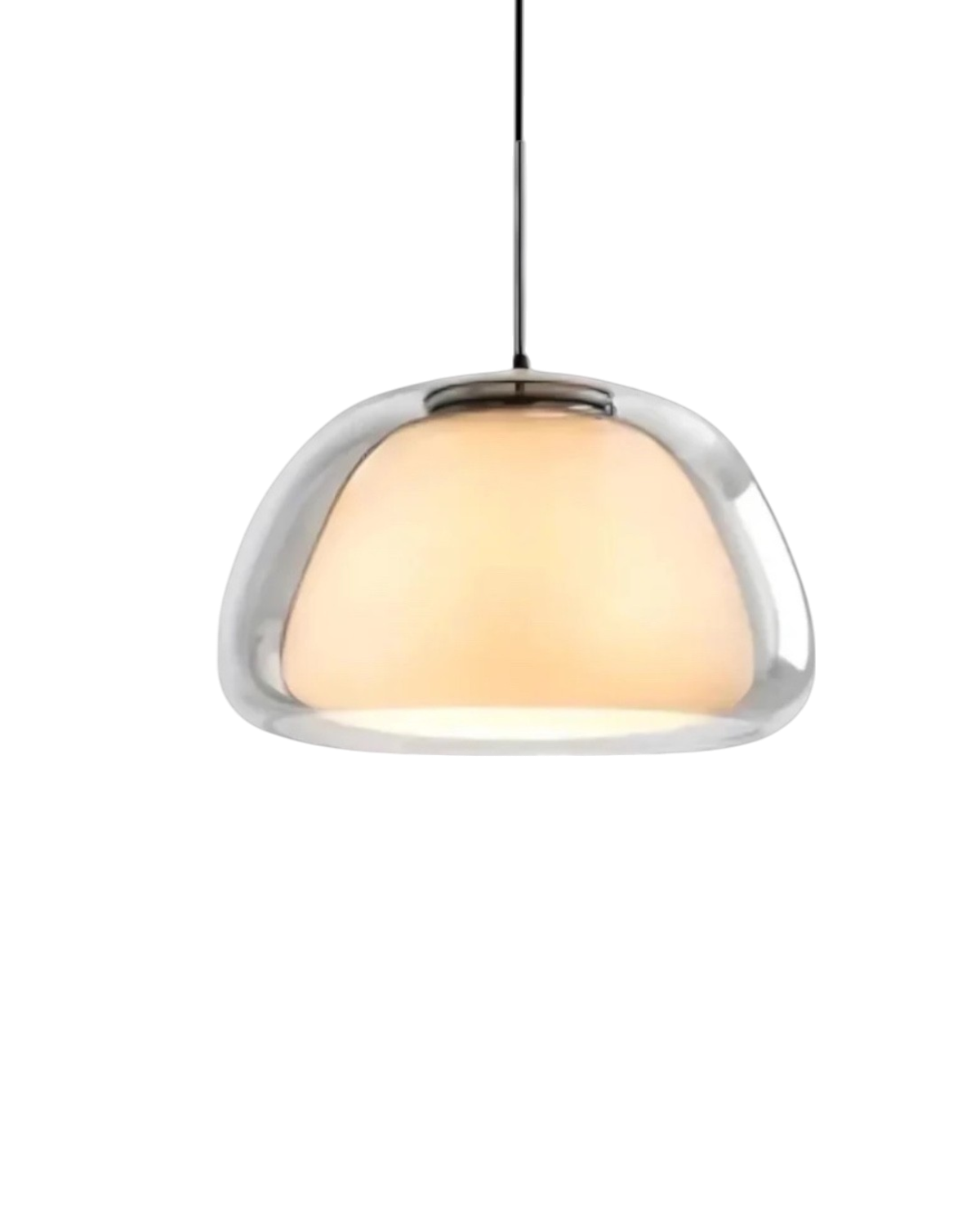 Dombrix | Kuppelförmige Pendelleuchte aus Glas 4
