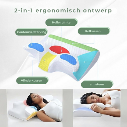 DreamAlign | Ergonomisches Nackenkissen aus Memory-Schaum 4