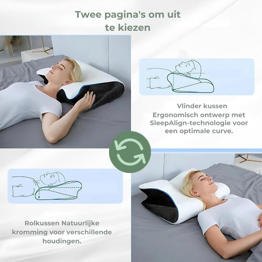 DreamAlign | Ergonomisches Nackenkissen aus Memory-Schaum 5