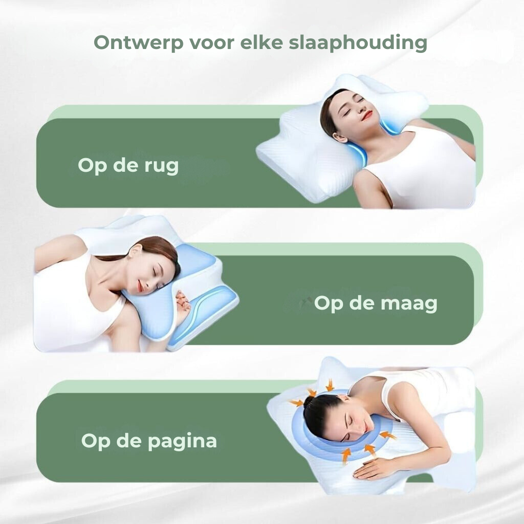 DreamAlign | Ergonomisches Nackenkissen aus Memory-Schaum 6