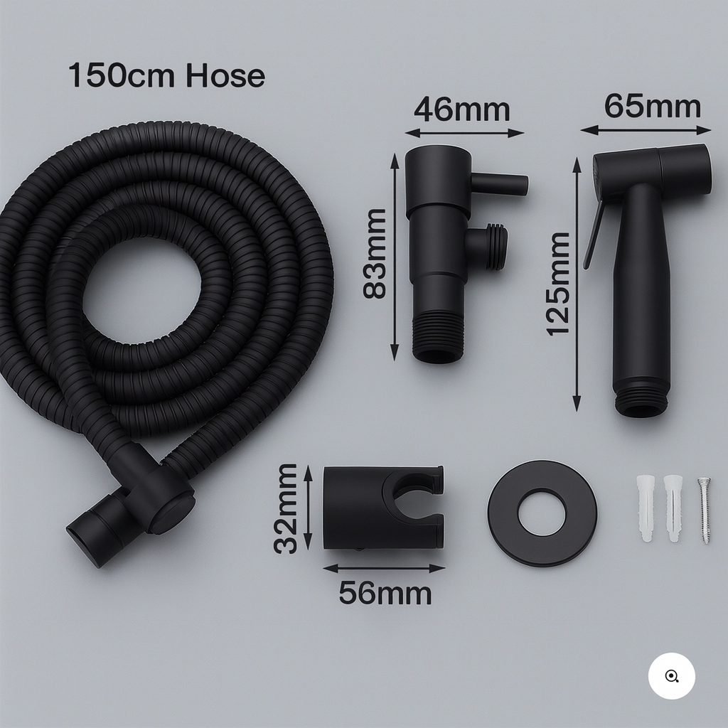 Edelstahl Bidet Spray | Hygienische WC-Dusche 2