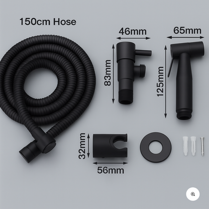 Edelstahl Bidet Spray | Hygienische WC-Dusche 2