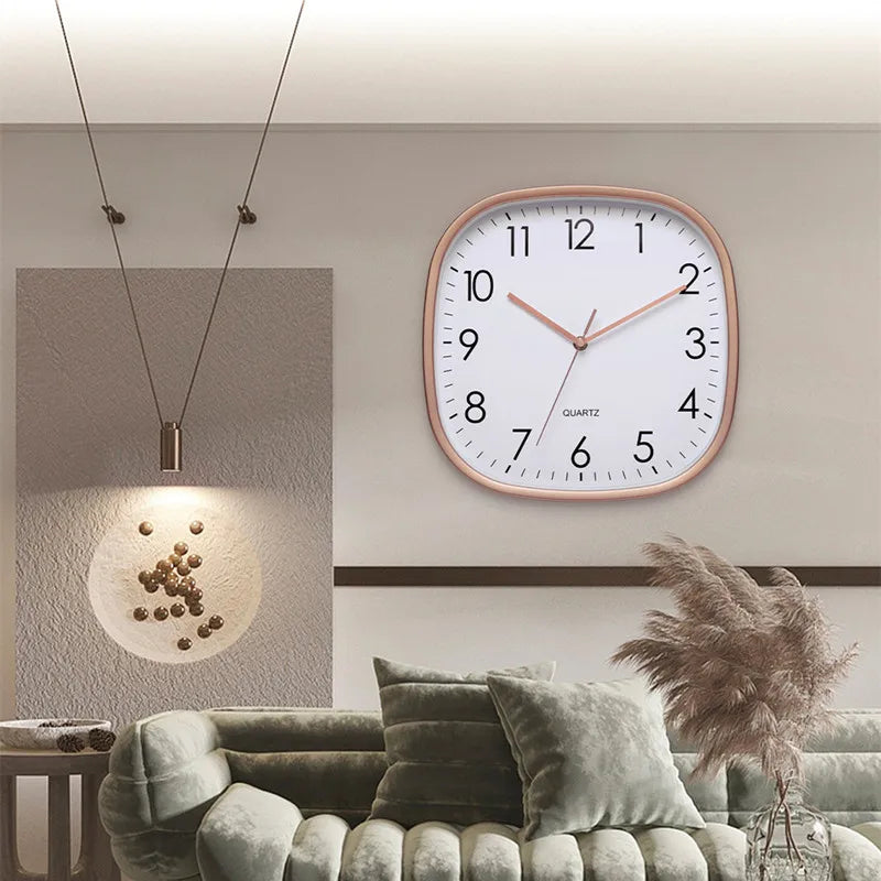 Einfache Quadratische Wanduhr Modern | Minimalistische Wanddekoration 5