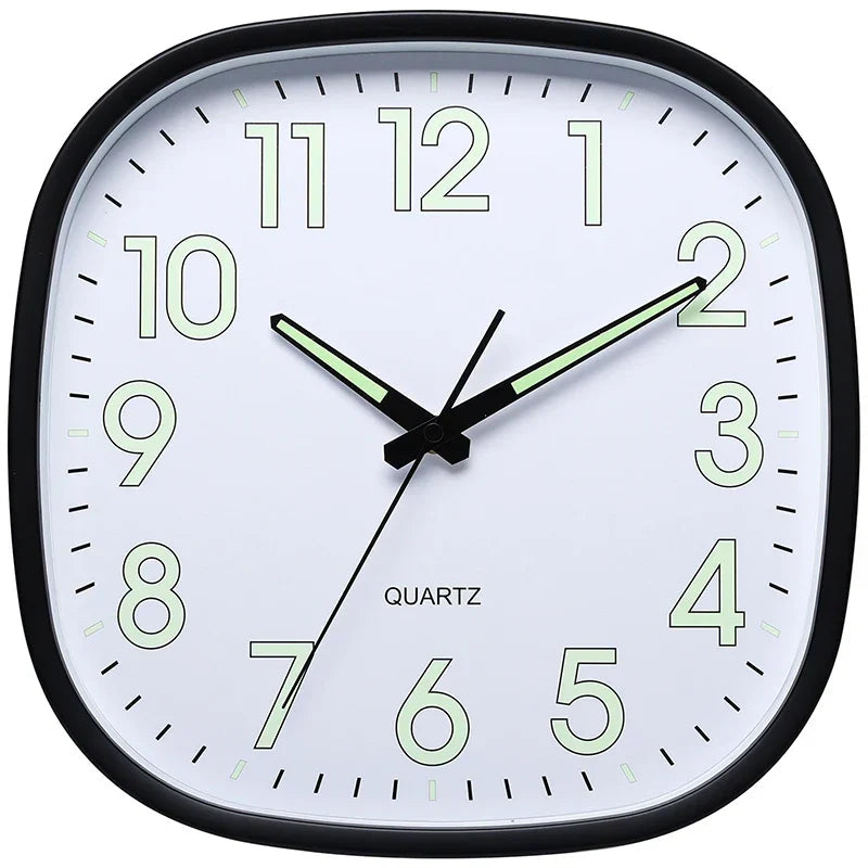 Einfache Quadratische Wanduhr Modern | Minimalistische Wanddekoration 6