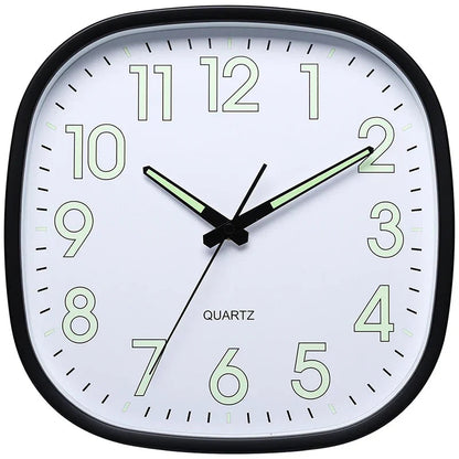 Einfache Quadratische Wanduhr Modern | Minimalistische Wanddekoration 6