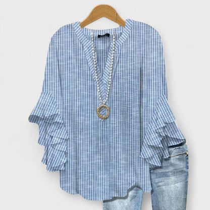 Elegante Damenbluse mit Volantärmeln | Blusen für Damen 2