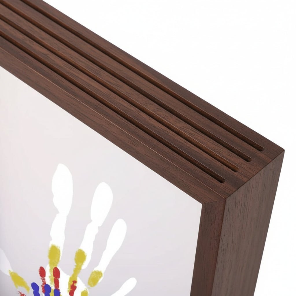 Ewige Spuren | Baby-Memory-Rahmen aus Holz 6