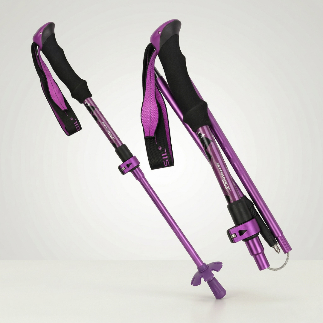 Faltbare Gehstöcke | Nordic Walking Stöcke für Stabilität 3