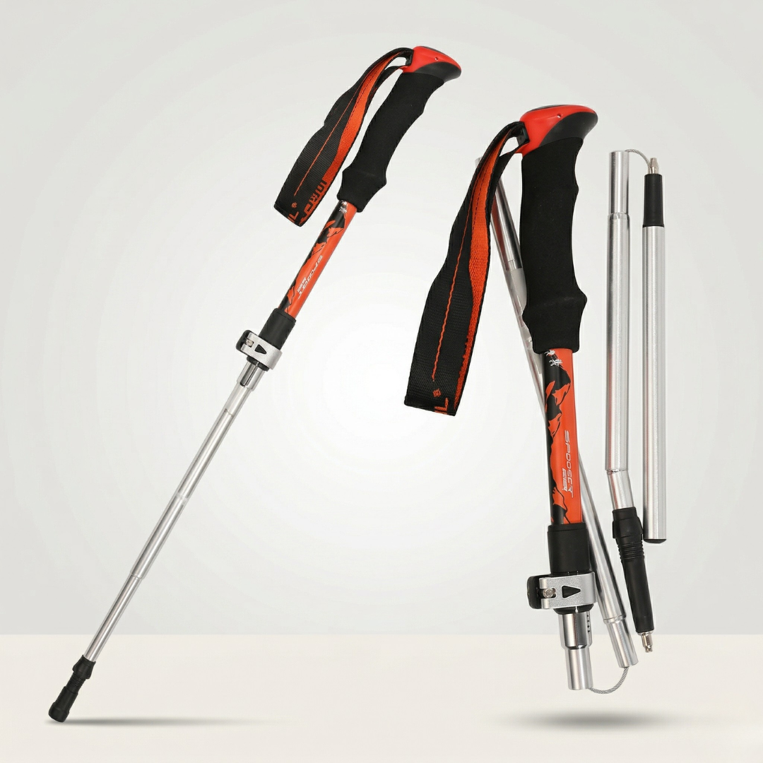 Faltbare Gehstöcke | Nordic Walking Stöcke für Stabilität 6