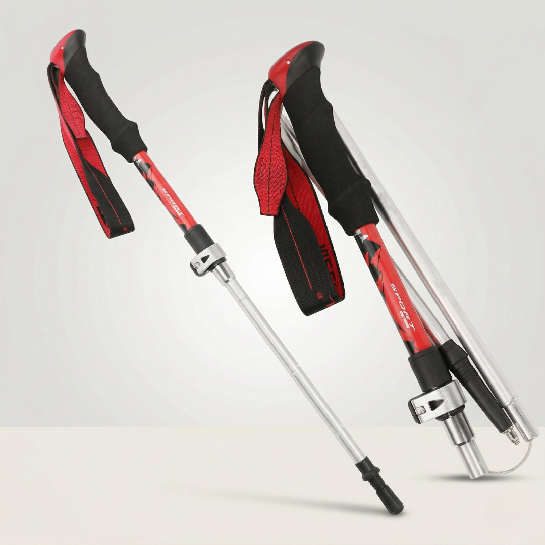 Faltbare Gehstöcke | Nordic Walking Stöcke für Stabilität 9