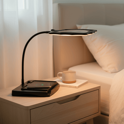 HANDWERK LUX | Tischlupe mit LED-Beleuchtung 1