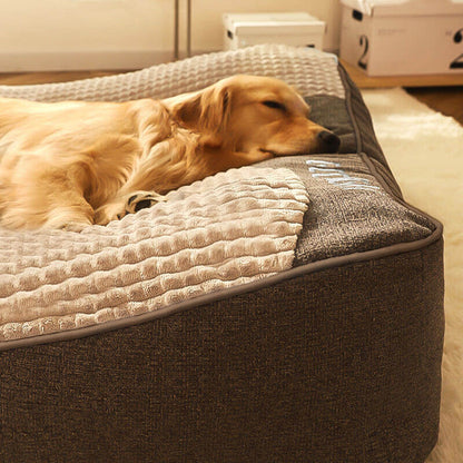 HUGBED | Orthopädisches Hundebett mit Kratzfester Oberfläche 3