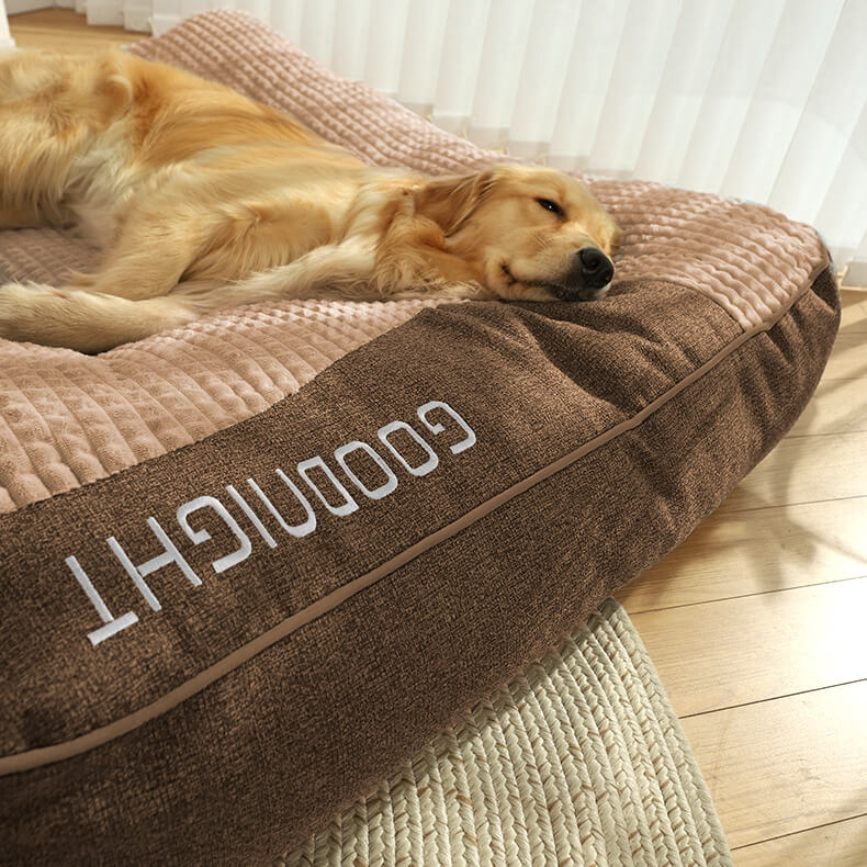 HUGBED | Orthopädisches Hundebett mit Kratzfester Oberfläche 5
