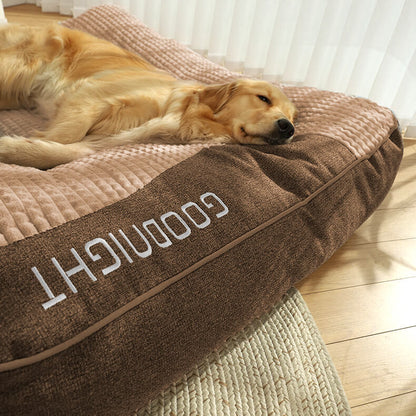HUGBED | Orthopädisches Hundebett mit Kratzfester Oberfläche 5