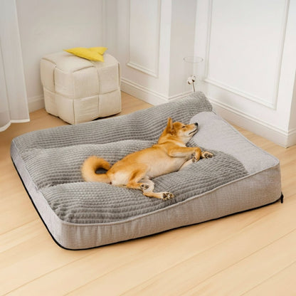 HUGBED | Orthopädisches Hundebett mit Kratzfester Oberfläche 8