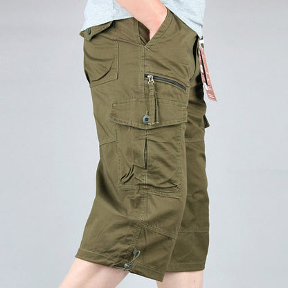 Herren Cargo 3/4 Hose | Freizeitmode mit Taschen 5