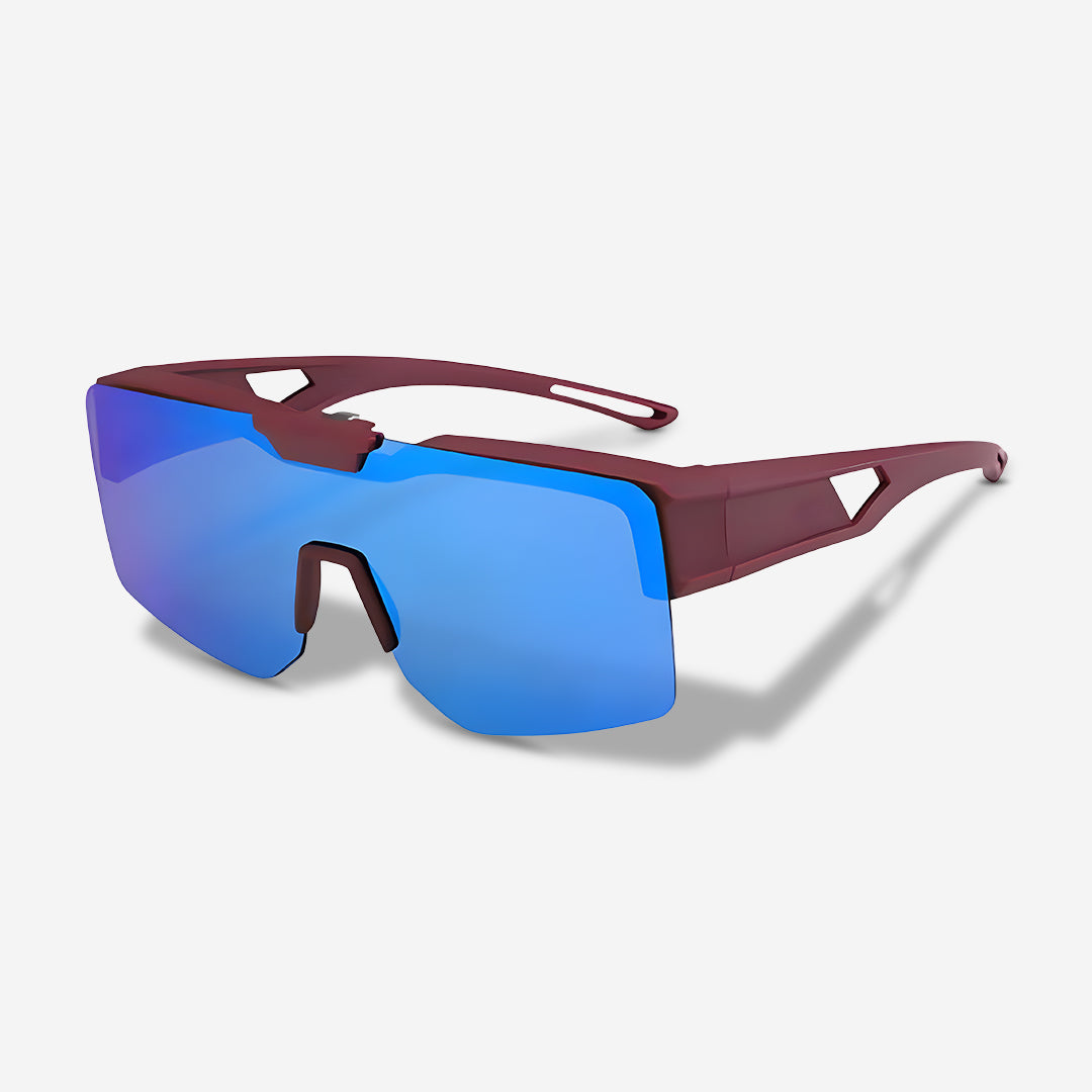 Herren Fit-Over Sonnenbrille | UV-Schutz Überbrille 12