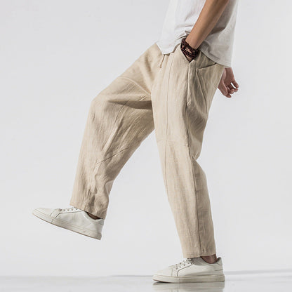 Herren Sommerhose | Weite Hose mit Kordelzug 2