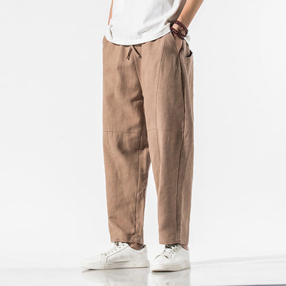 Herren Sommerhose | Weite Hose mit Kordelzug 6