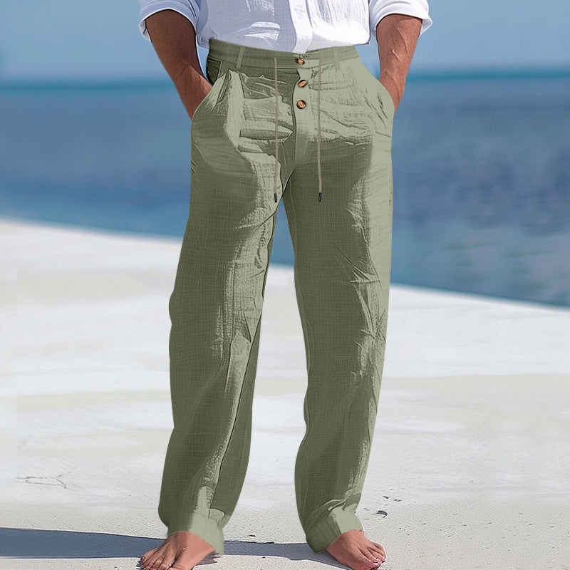 Herren Stoffhose | Loose Fit Freizeitmode 7