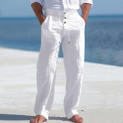 Herren Stoffhose | Loose Fit Freizeitmode 9