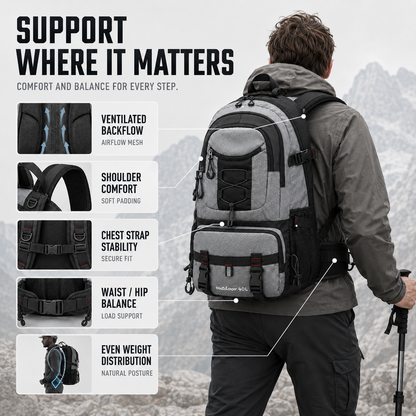 Highmoor Trail Pack | Rucksack für Damen und Herren 5
