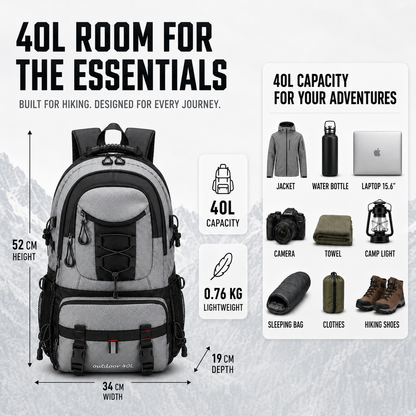 Highmoor Trail Pack | Rucksack für Damen und Herren 6