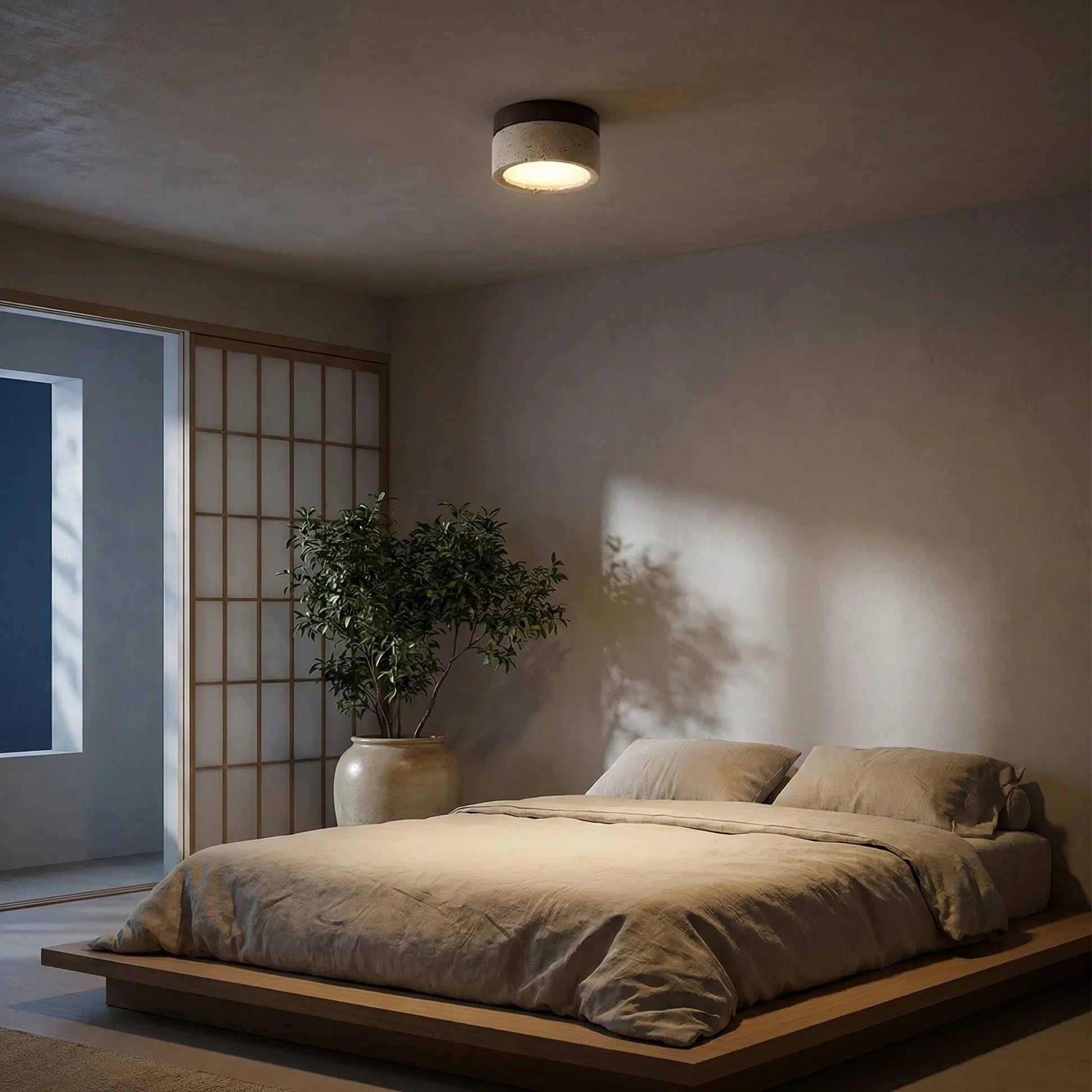Ishirou | Japanisch inspirierte LED-Deckenleuchte 1